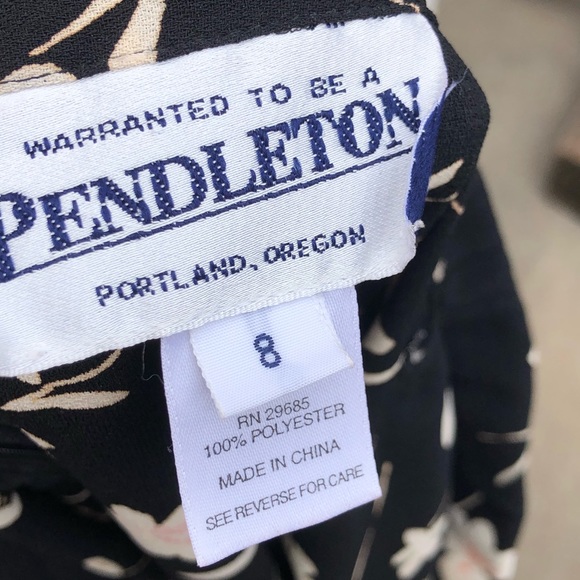 Floral Pendleton Skirt - Picture 3 of 3